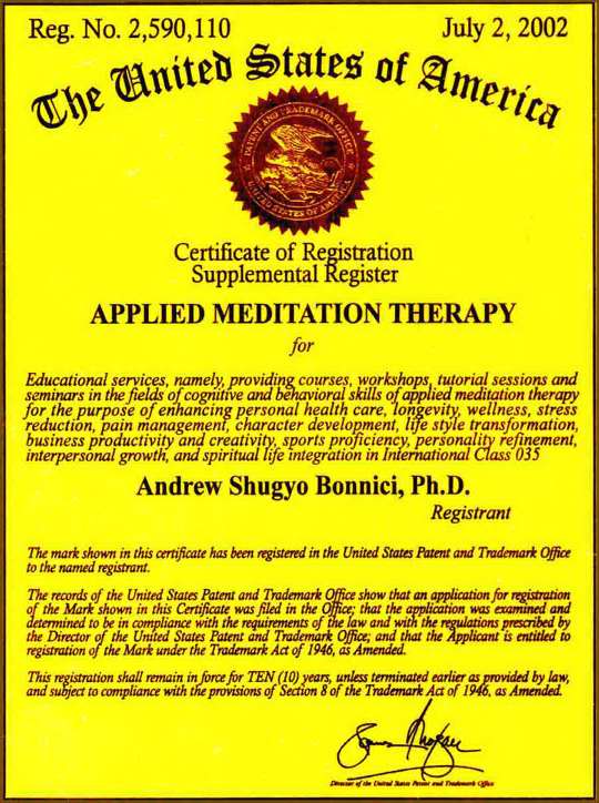 Applied Meditation Therapy