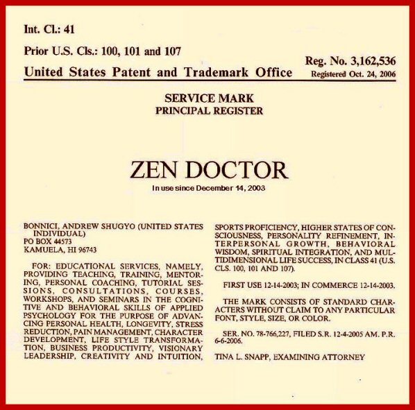 Zen Doctor Trademark