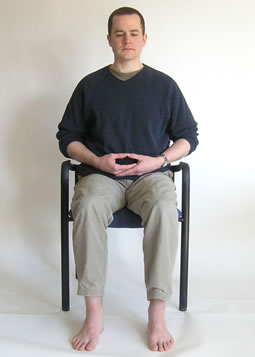Zazen in a Chair